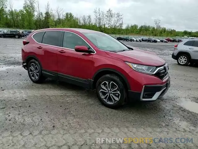 14 fotografías del automóvil dañado 2HKRW2H55NH639731 HONDA CRV 2022