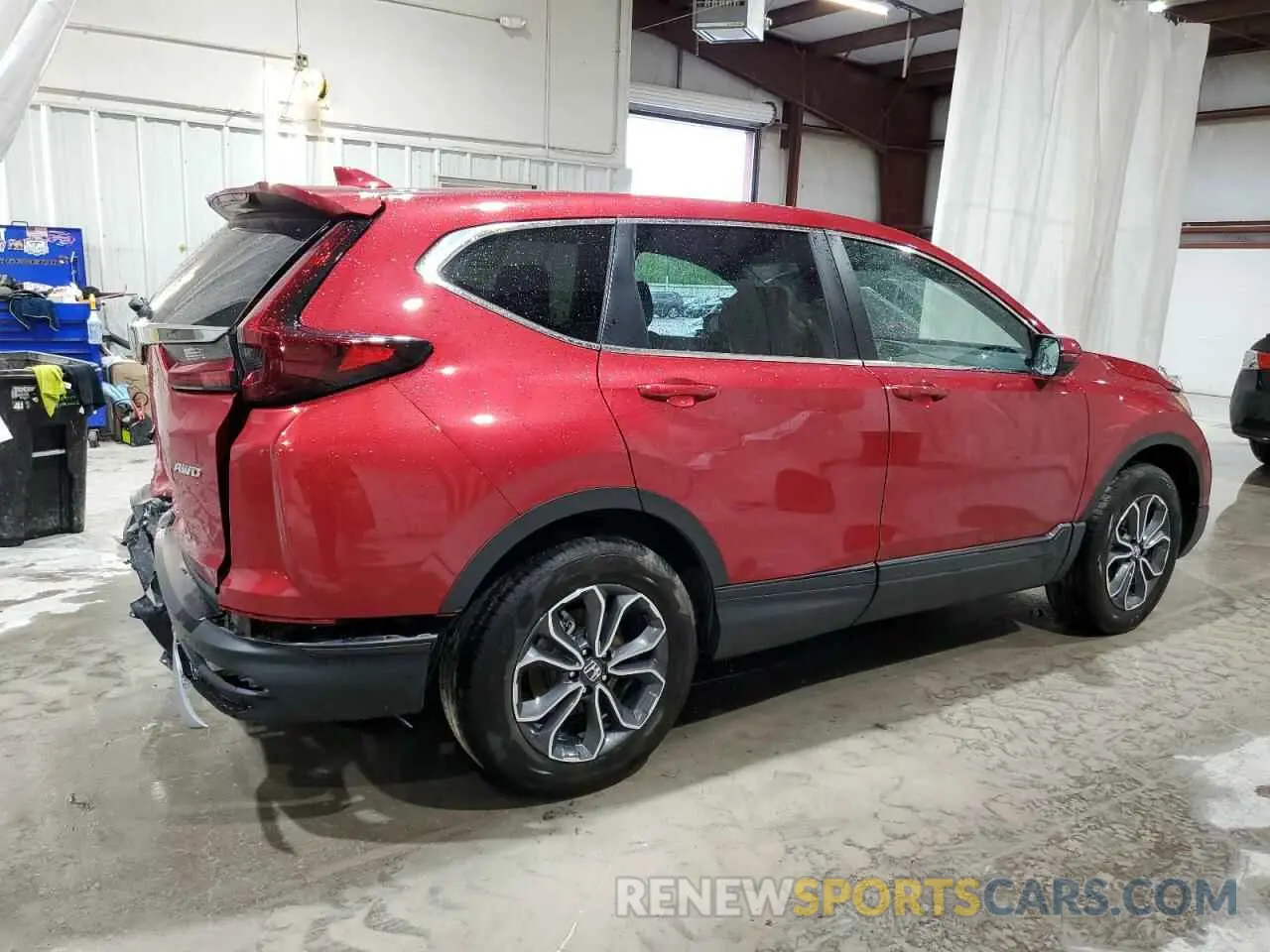 3 fotografías del automóvil dañado 2HKRW2H55NH639731 HONDA CRV 2022