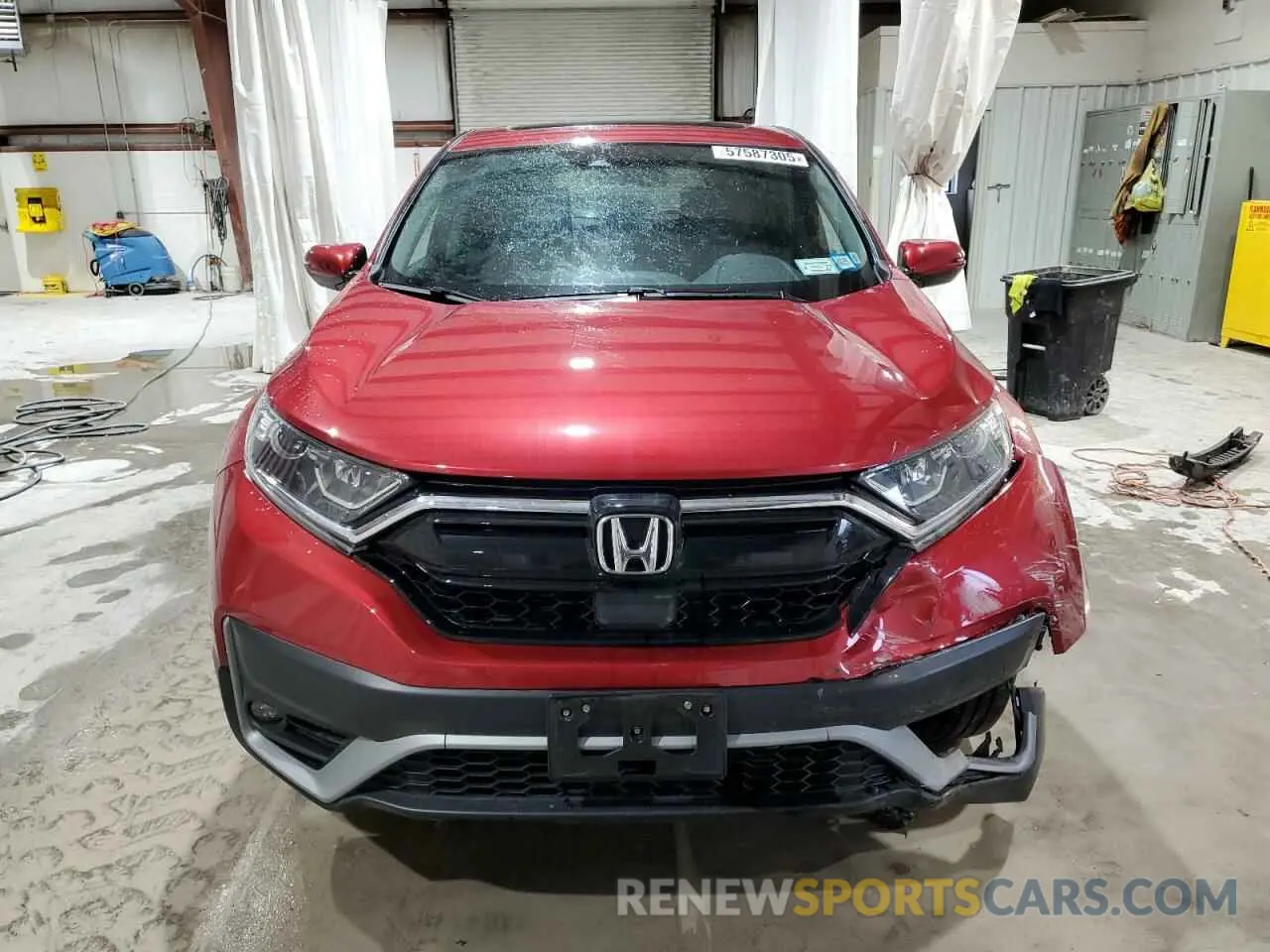 5 fotografías del automóvil dañado 2HKRW2H55NH639731 HONDA CRV 2022