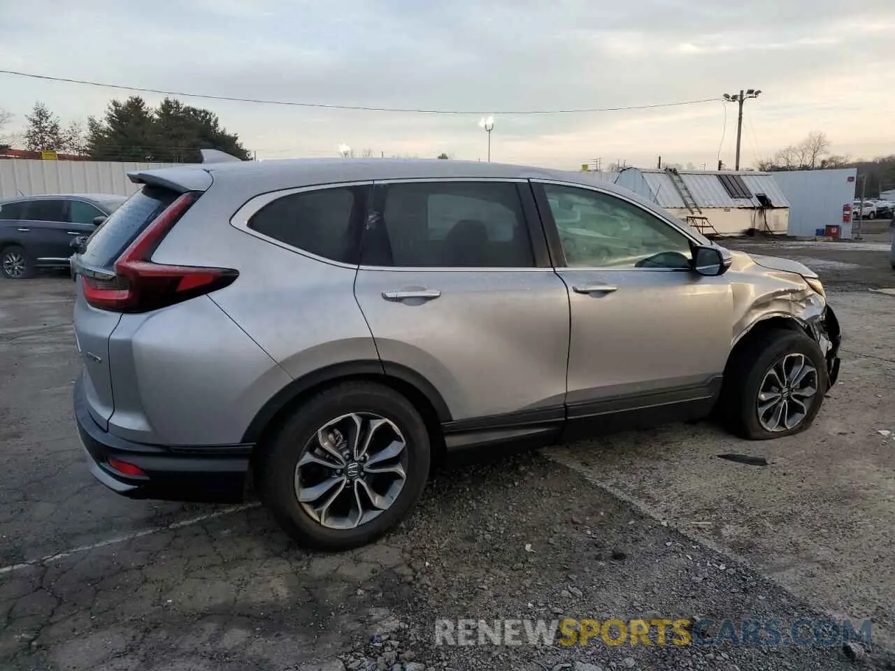 3 fotografías del automóvil dañado 2HKRW2H55NH669876 HONDA CRV 2022