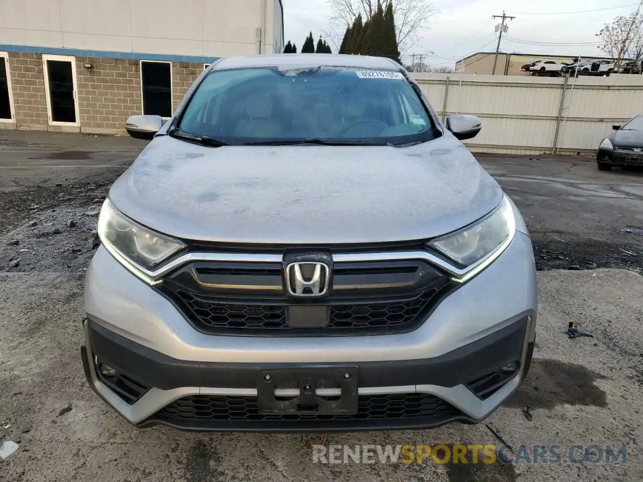 5 fotografías del automóvil dañado 2HKRW2H55NH669876 HONDA CRV 2022