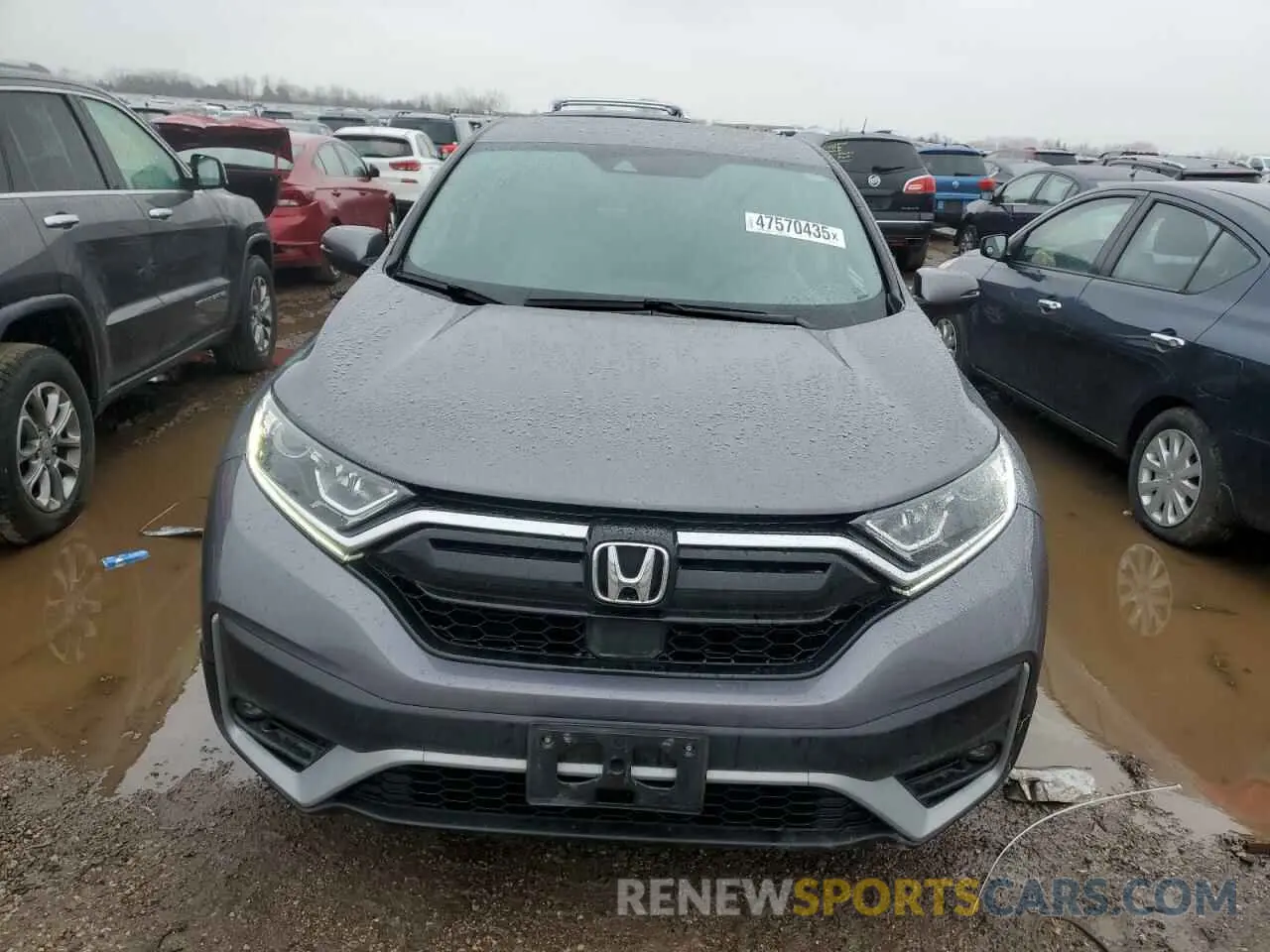 5 fotografías del automóvil dañado 2HKRW2H56NH634327 HONDA CRV 2022