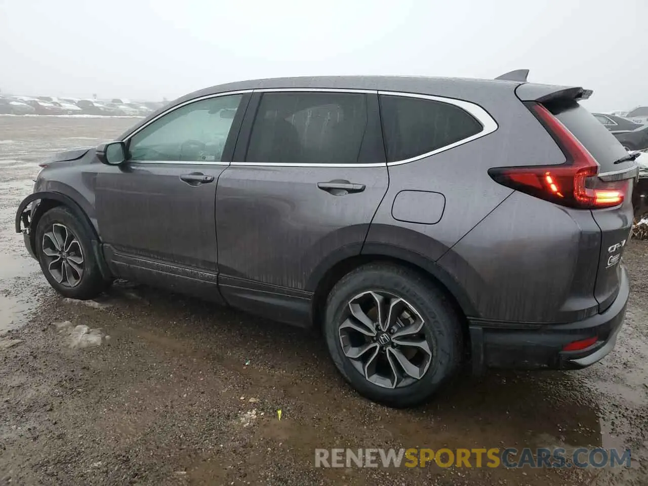 2 fotografías del automóvil dañado 2HKRW2H58NH643045 HONDA CRV 2022