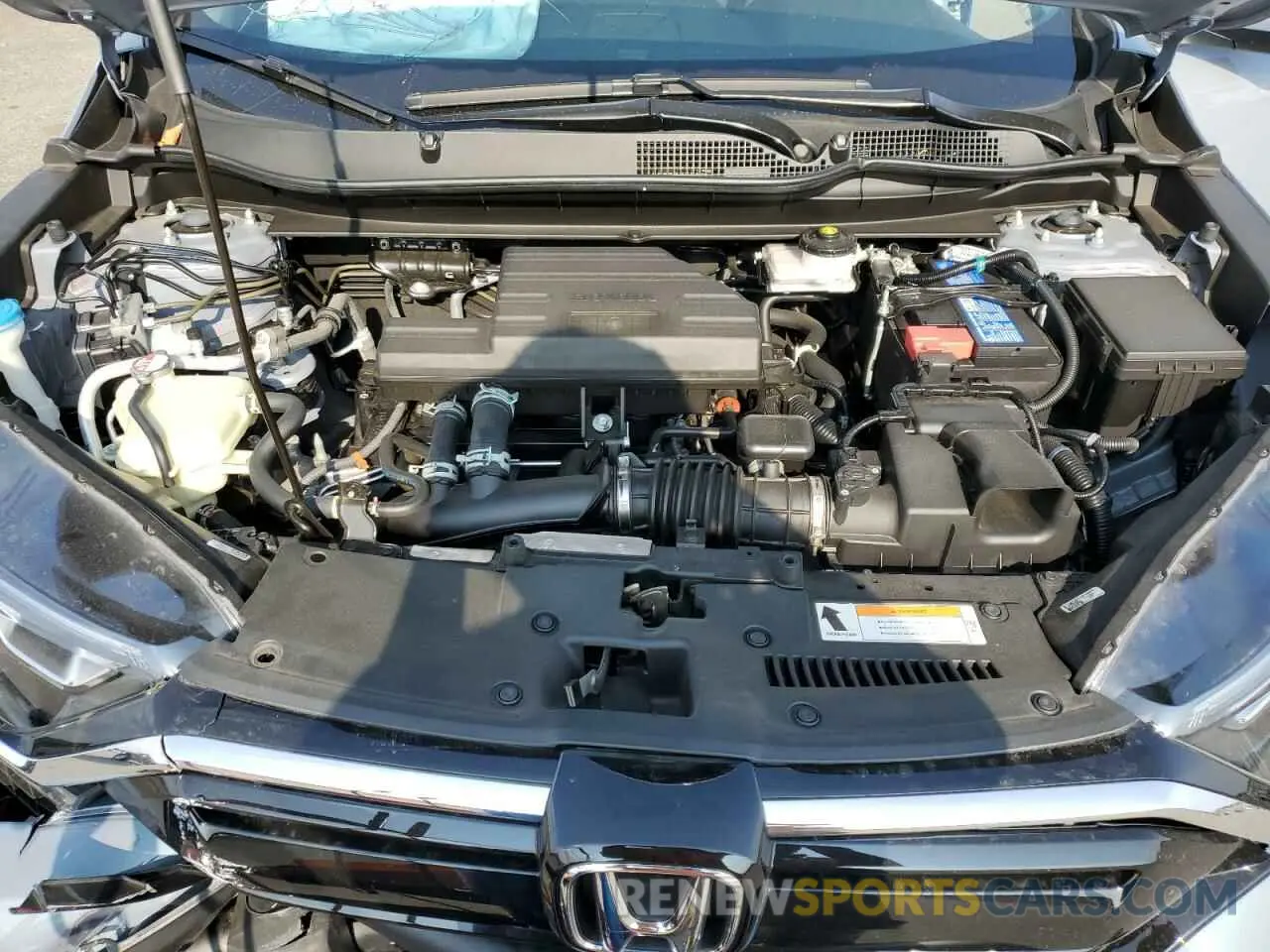 12 fotografías del automóvil dañado 2HKRW2H5XNH621015 HONDA CRV 2022