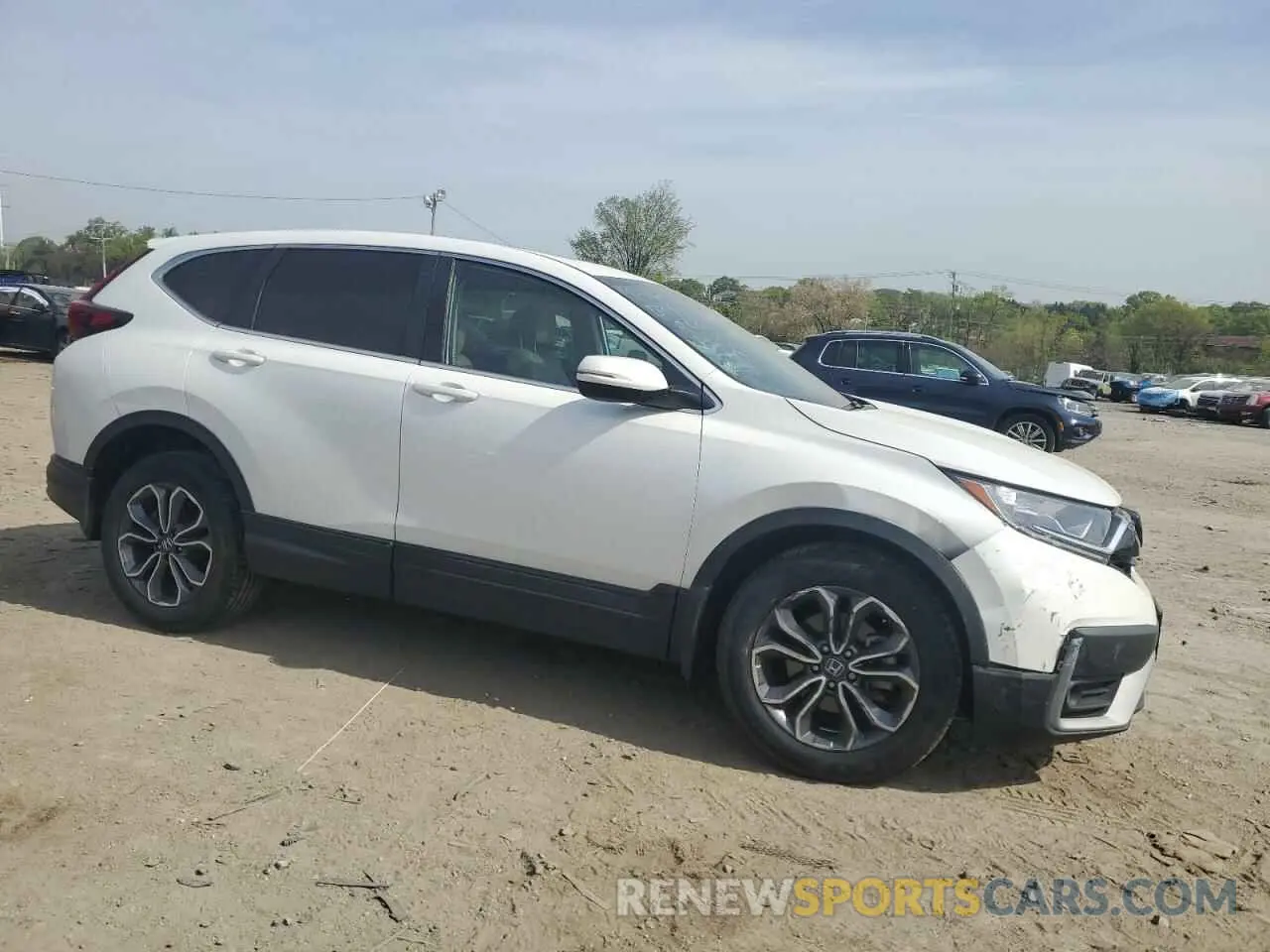 4 fotografías del automóvil dañado 2HKRW2H5XNH631804 HONDA CRV 2022