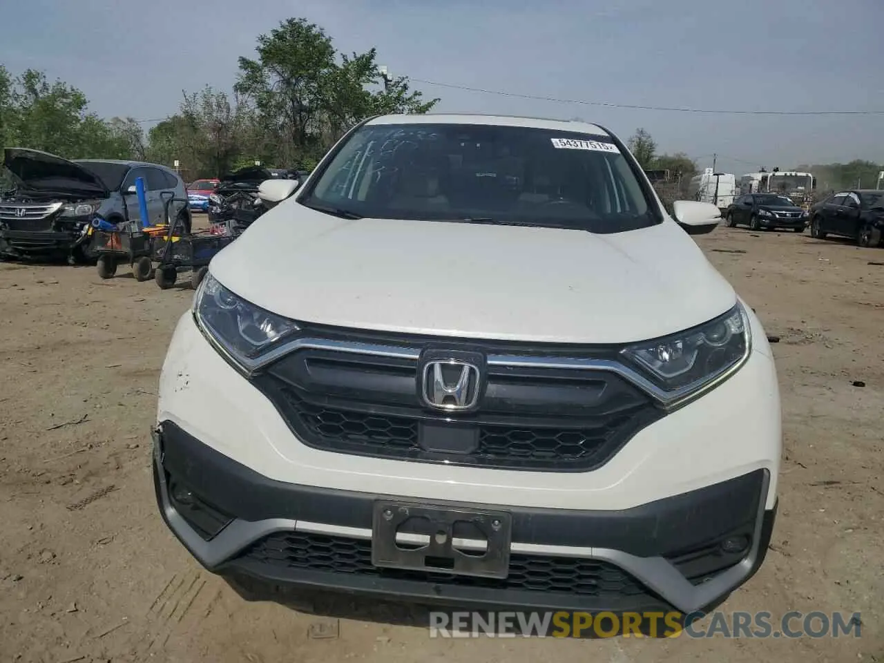 5 fotografías del automóvil dañado 2HKRW2H5XNH631804 HONDA CRV 2022