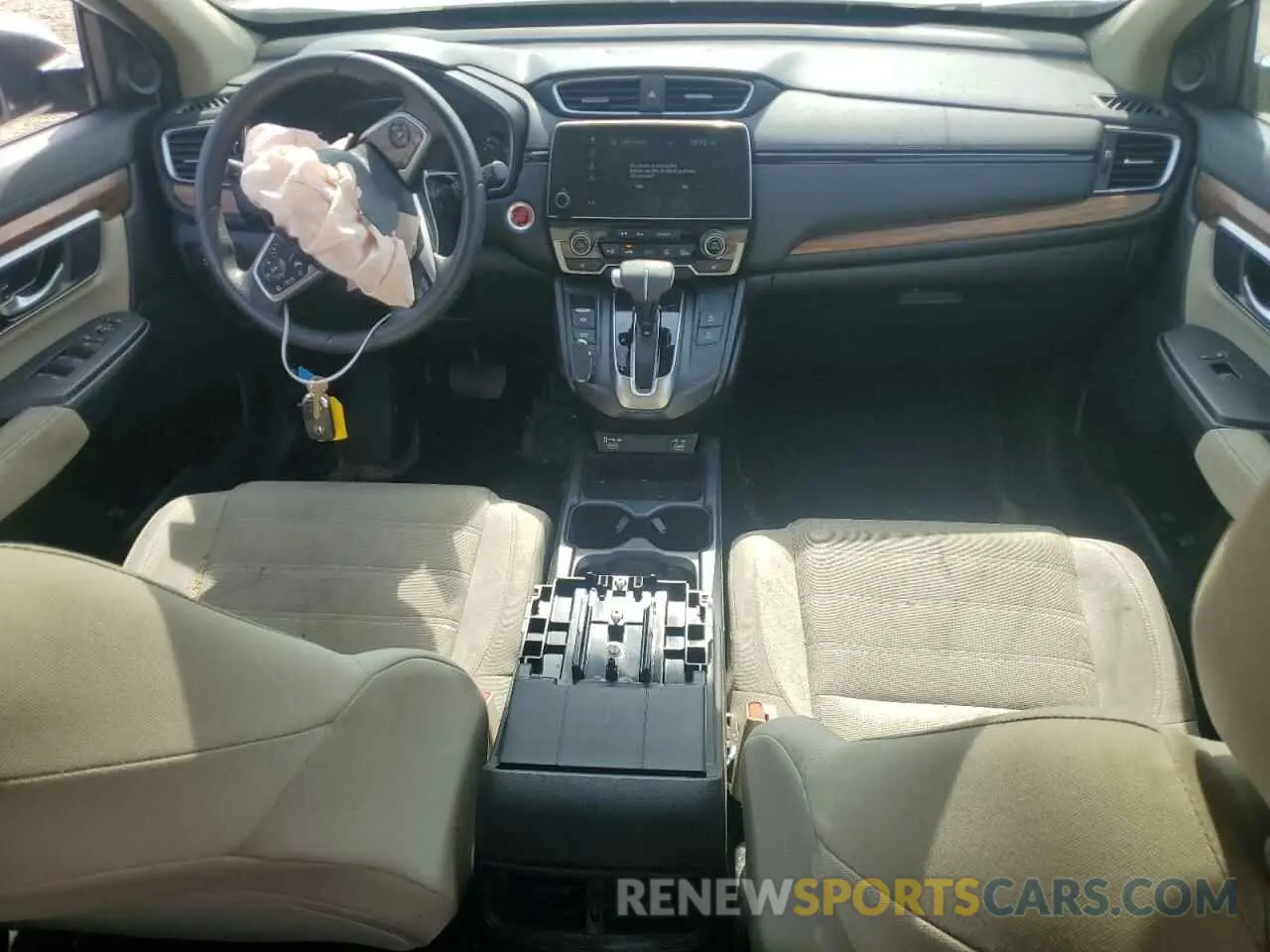 8 fotografías del automóvil dañado 2HKRW2H5XNH631804 HONDA CRV 2022