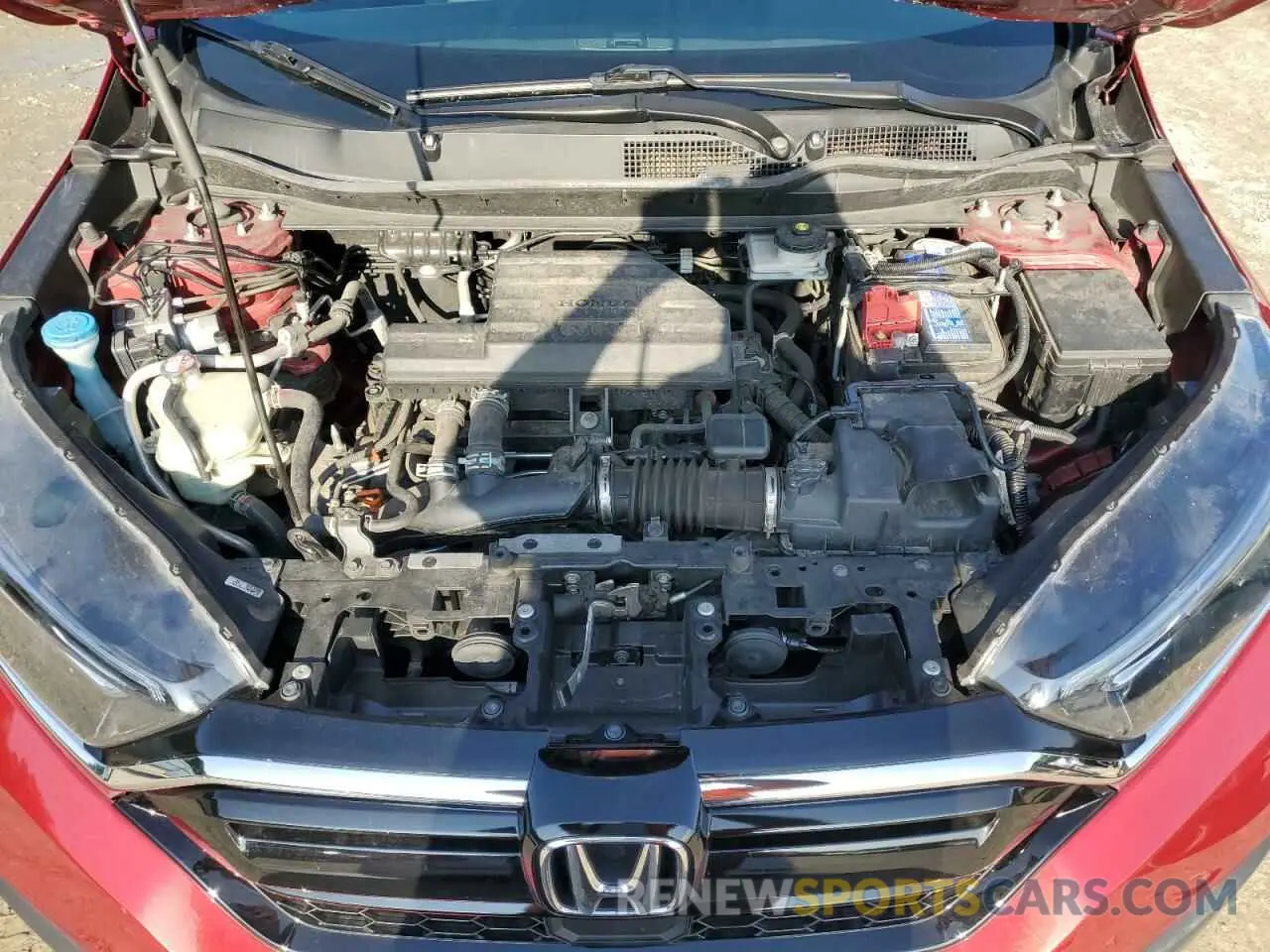12 fotografías del automóvil dañado 2HKRW2H70NH640674 HONDA CRV 2022