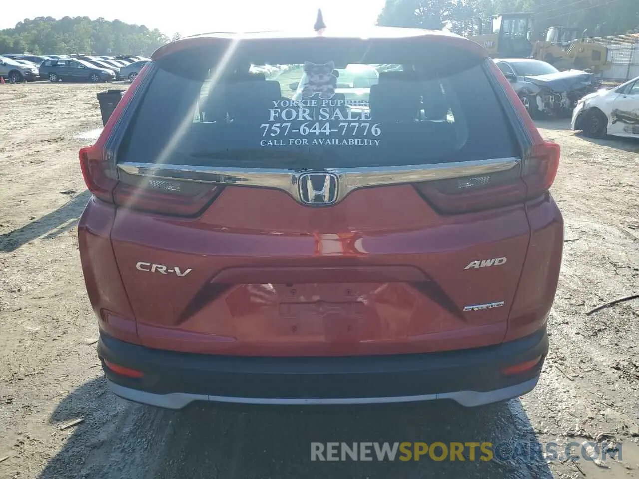 6 fotografías del automóvil dañado 2HKRW2H70NH640674 HONDA CRV 2022