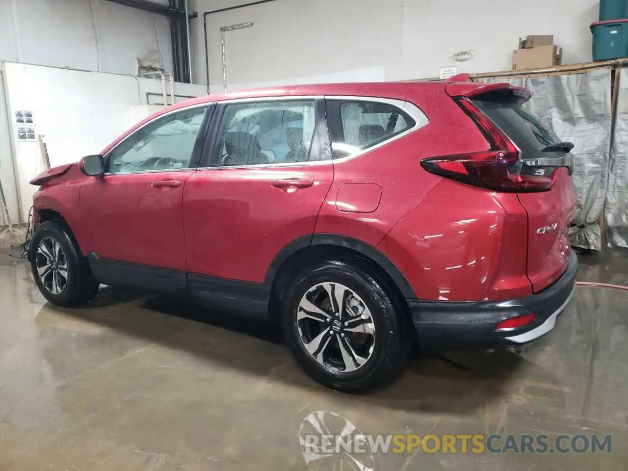 2 fotografías del automóvil dañado 2HKRW2H74NH606690 HONDA CRV 2022