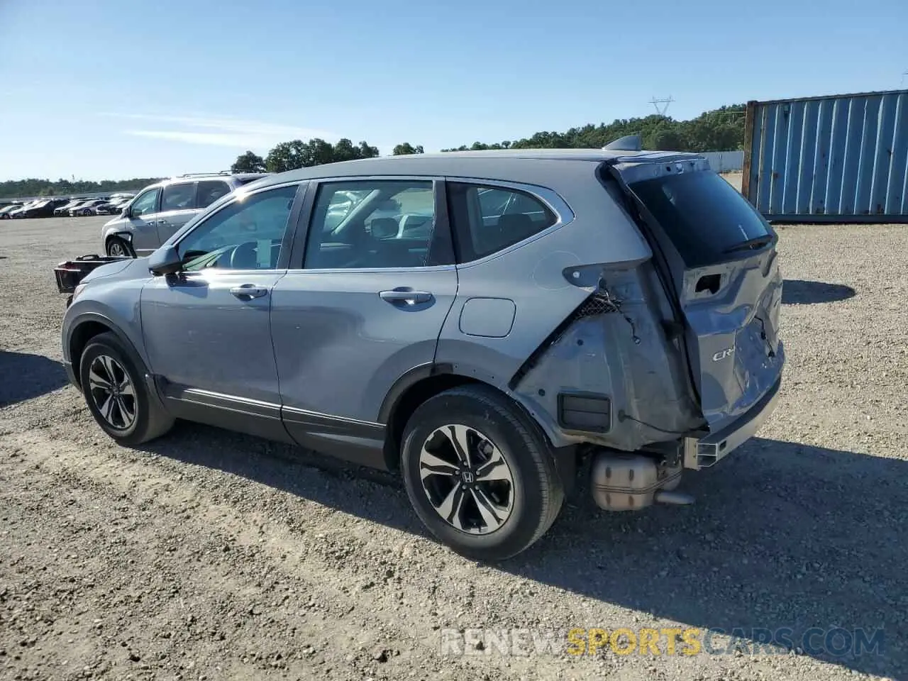 2 fotografías del automóvil dañado 2HKRW2H78NH636114 HONDA CRV 2022