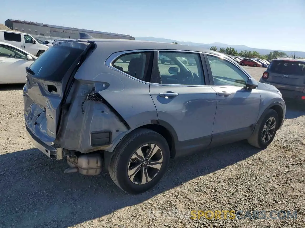3 fotografías del automóvil dañado 2HKRW2H78NH636114 HONDA CRV 2022