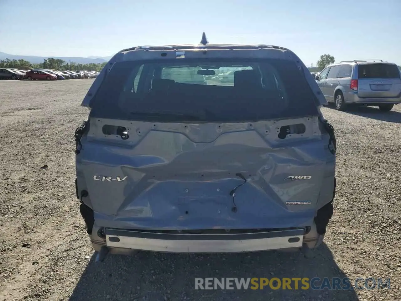 6 fotografías del automóvil dañado 2HKRW2H78NH636114 HONDA CRV 2022