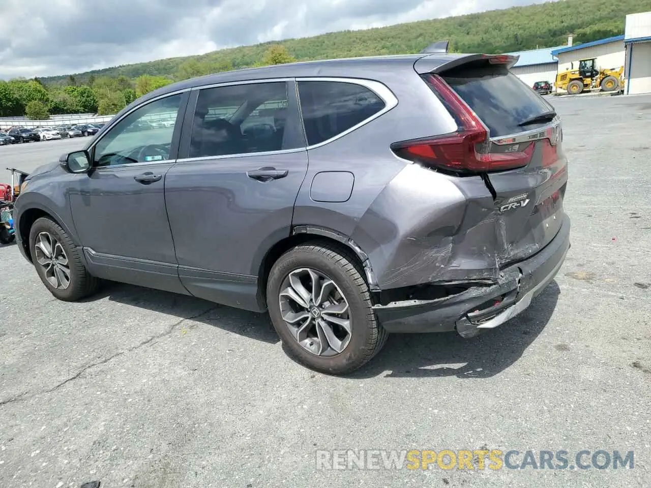 2 fotografías del automóvil dañado 2HKRW2H80NH602550 HONDA CRV 2022