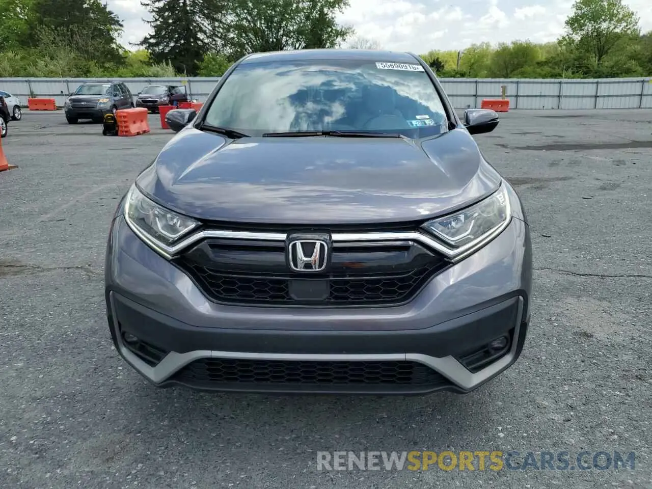5 fotografías del automóvil dañado 2HKRW2H80NH602550 HONDA CRV 2022