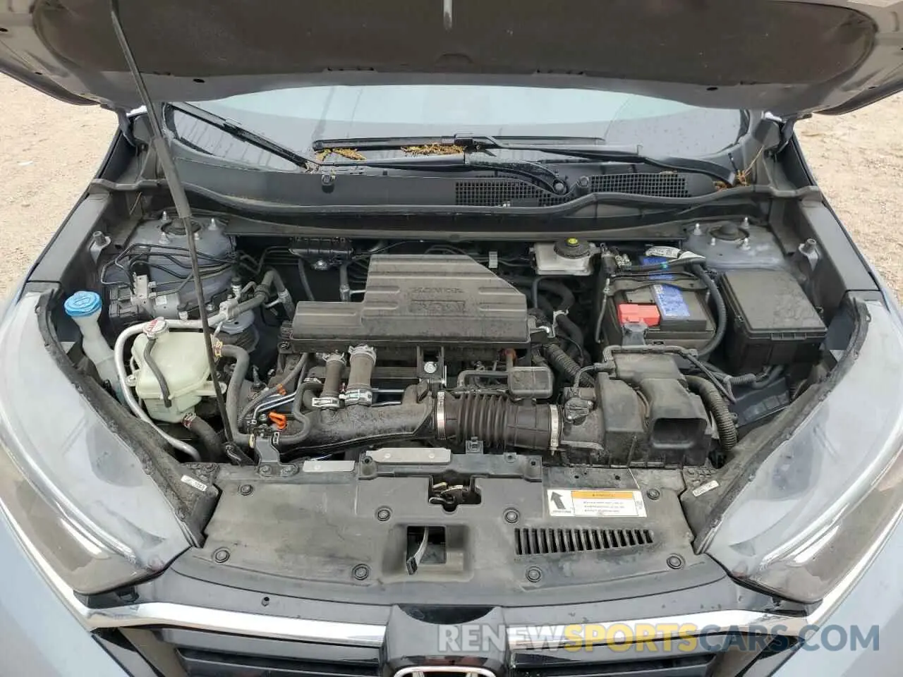 12 fotografías del automóvil dañado 2HKRW2H80NH602905 HONDA CRV 2022