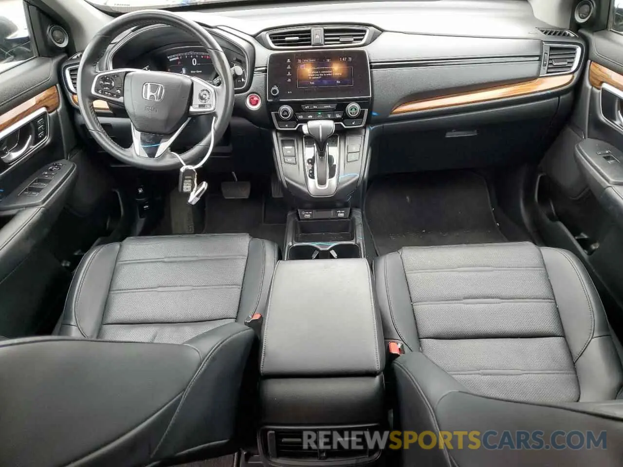 8 fotografías del automóvil dañado 2HKRW2H81NH629773 HONDA CRV 2022