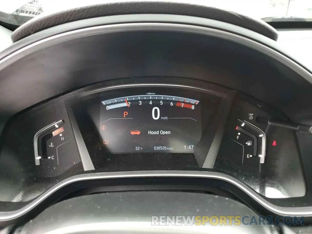 9 fotografías del automóvil dañado 2HKRW2H81NH629773 HONDA CRV 2022