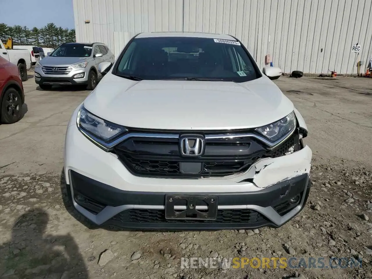 5 fotografías del automóvil dañado 2HKRW2H82NH632777 HONDA CRV 2022