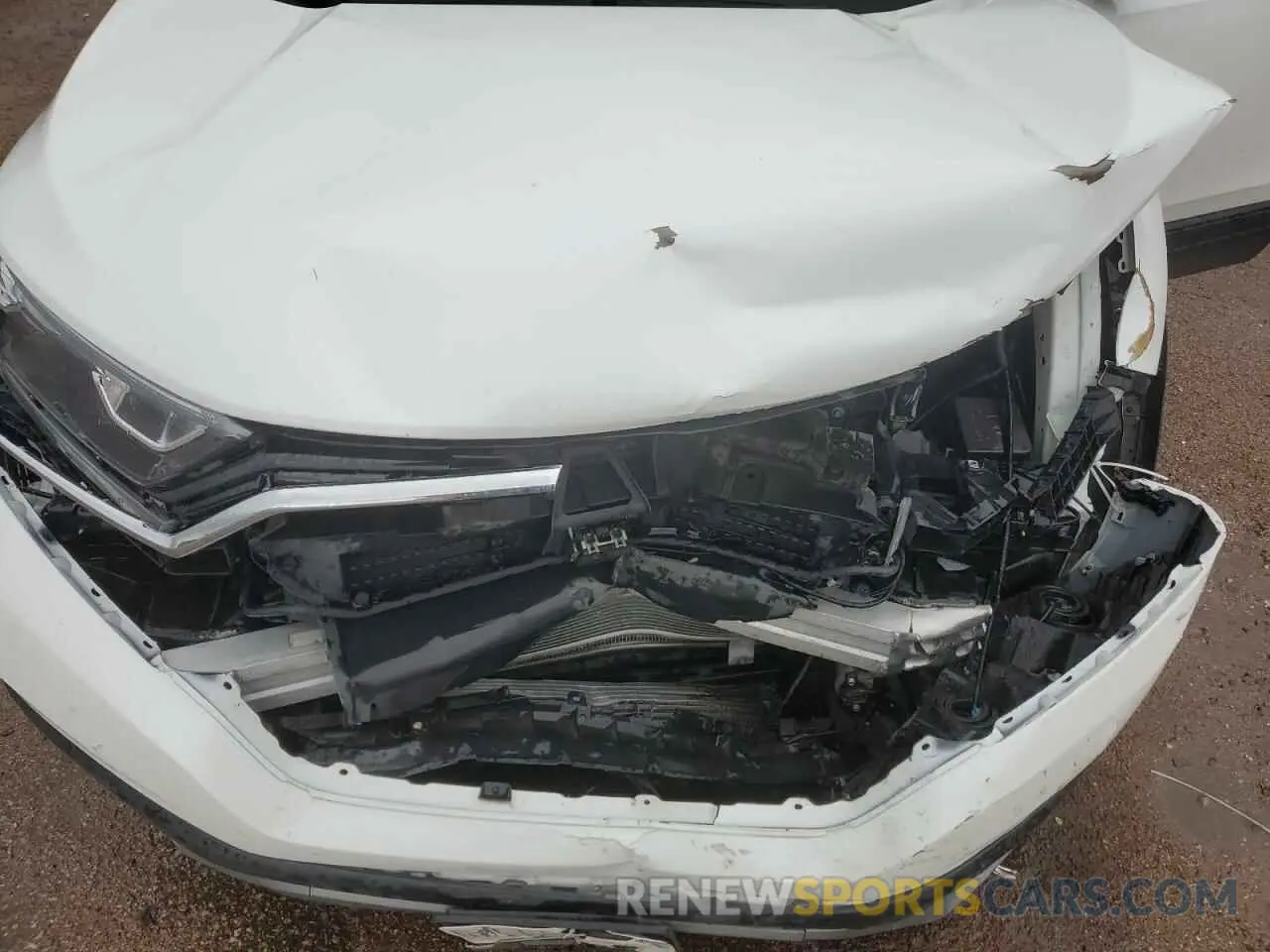 12 fotografías del automóvil dañado 2HKRW2H83NH639530 HONDA CRV 2022