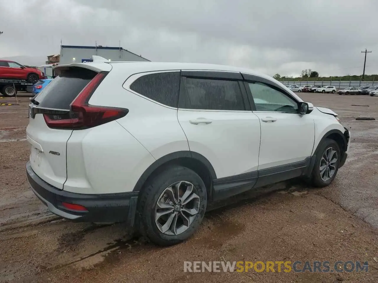 3 fotografías del automóvil dañado 2HKRW2H83NH639530 HONDA CRV 2022