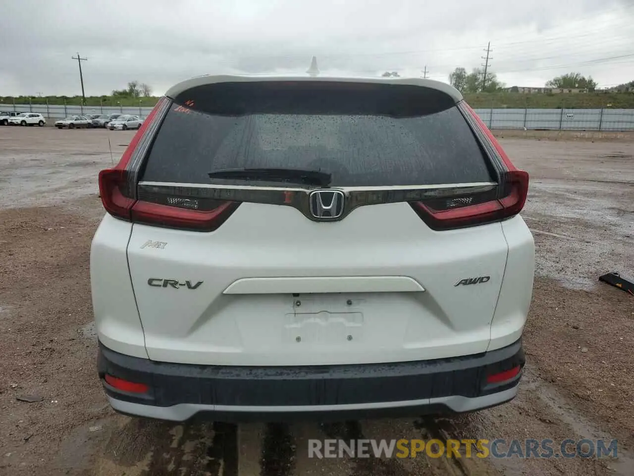 6 fotografías del automóvil dañado 2HKRW2H83NH639530 HONDA CRV 2022