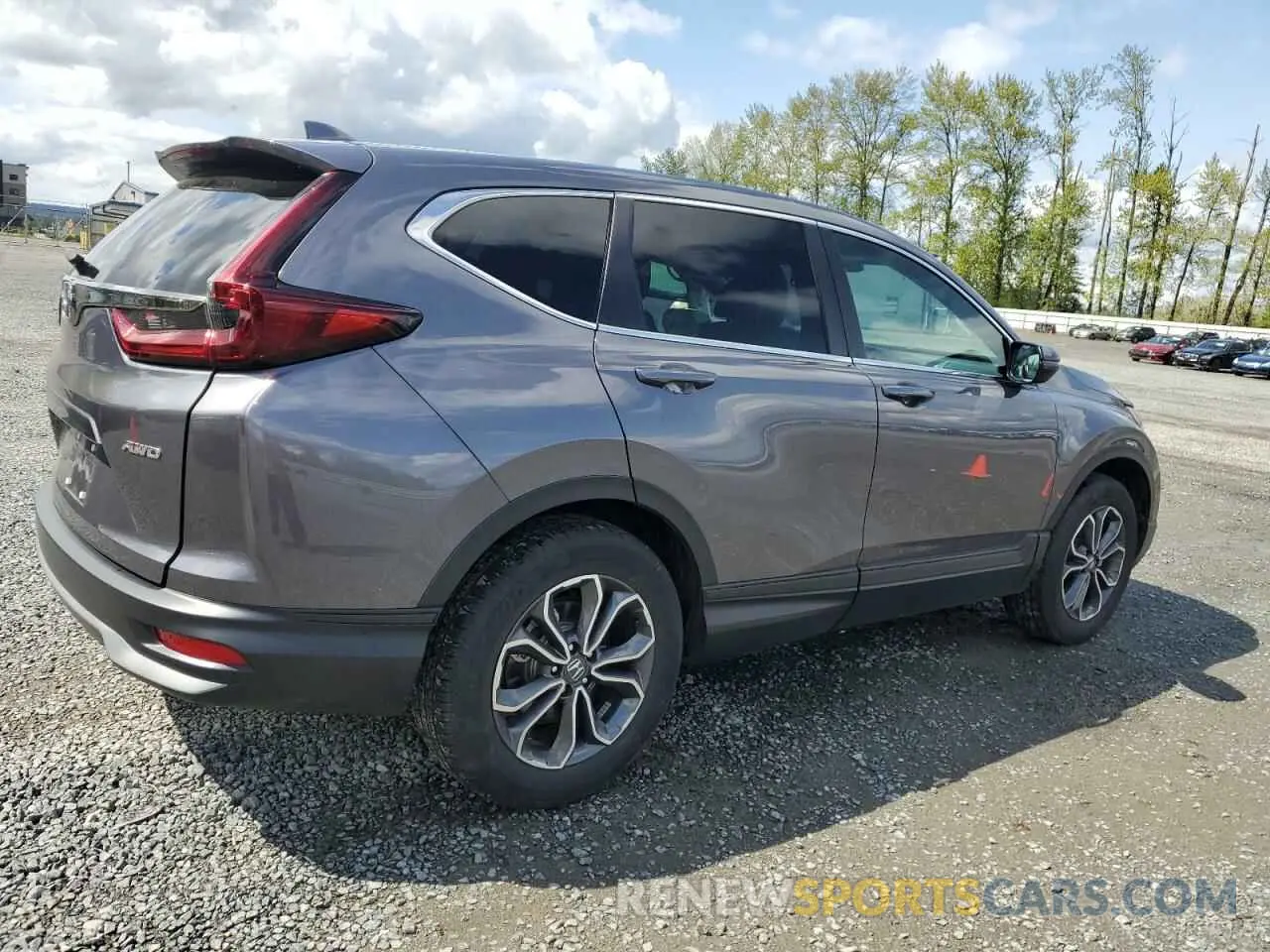 3 fotografías del automóvil dañado 2HKRW2H84NH670057 HONDA CRV 2022