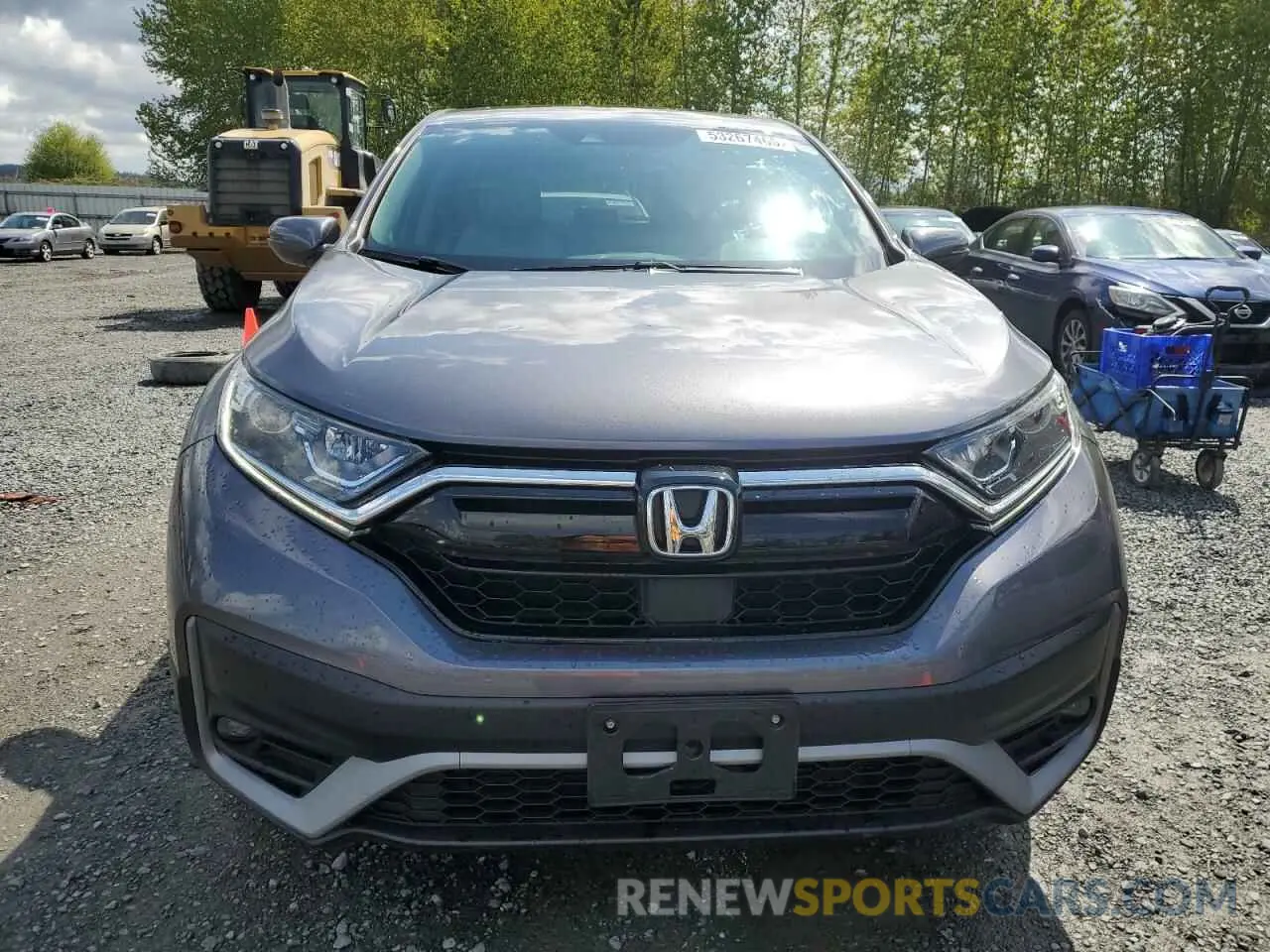 5 fotografías del automóvil dañado 2HKRW2H84NH670057 HONDA CRV 2022