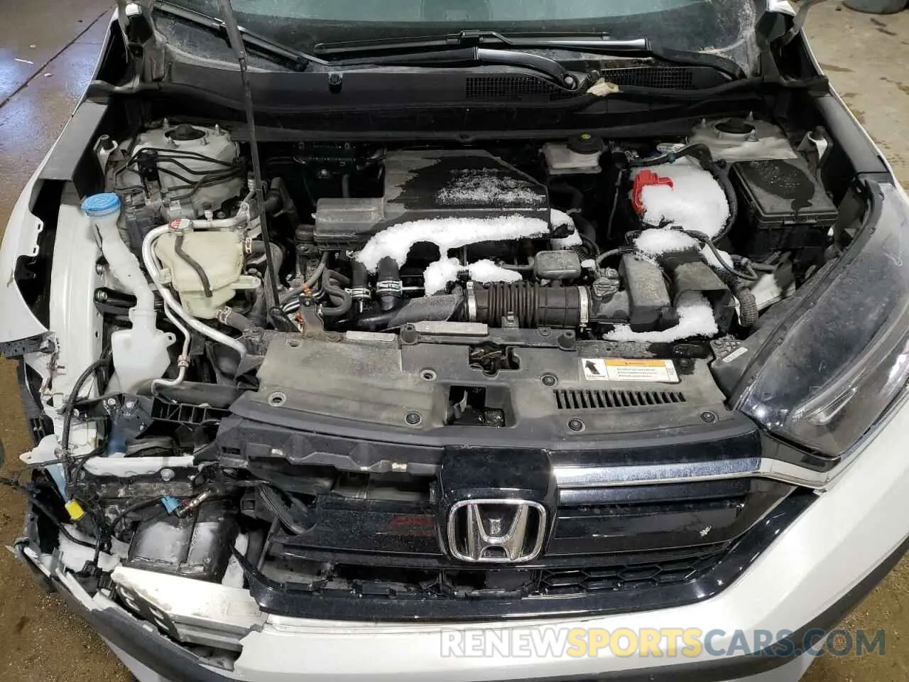 12 fotografías del automóvil dañado 2HKRW2H85NH633678 HONDA CRV 2022