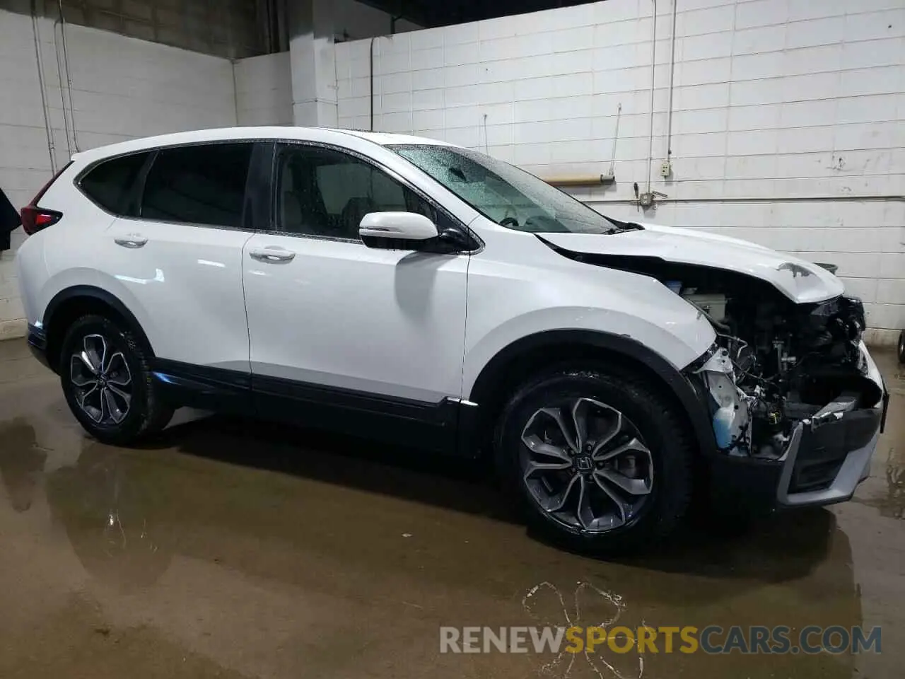 4 fotografías del automóvil dañado 2HKRW2H85NH633678 HONDA CRV 2022