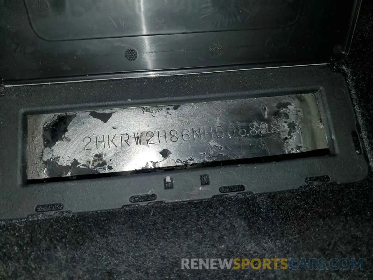 13 fotografías del automóvil dañado 2HKRW2H86NH605808 HONDA CRV 2022