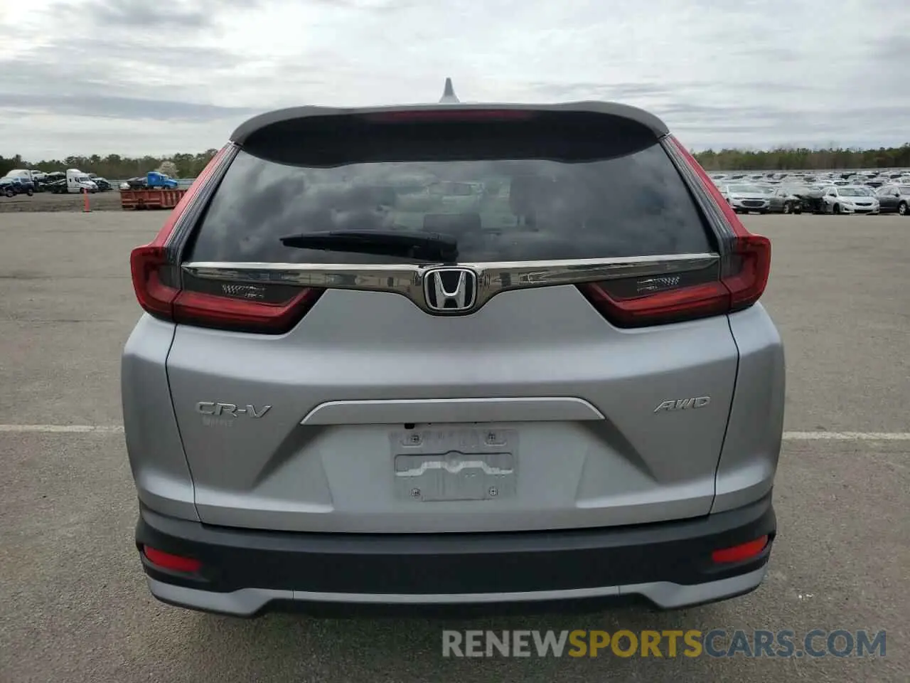 6 fotografías del automóvil dañado 2HKRW2H86NH665376 HONDA CRV 2022