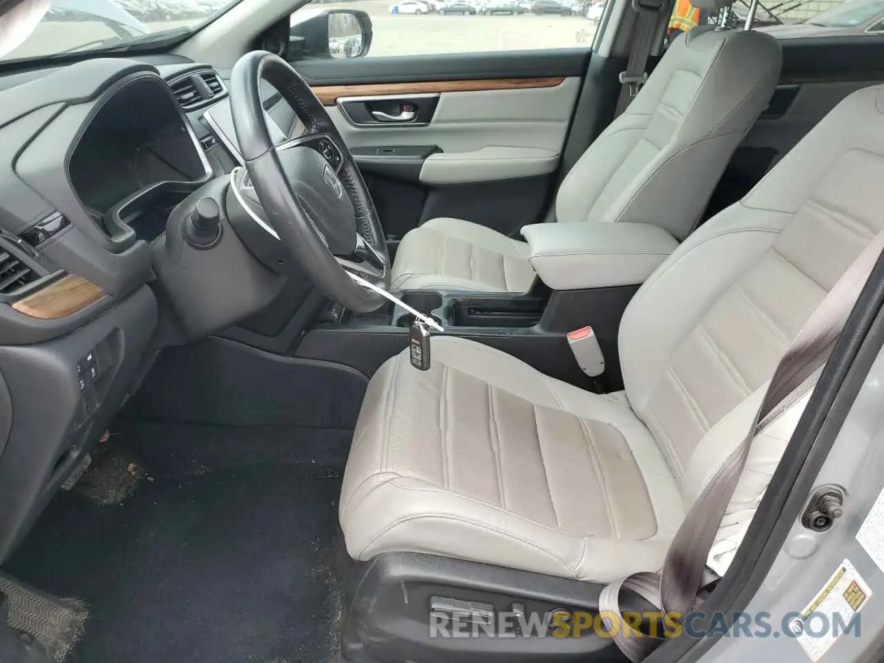 7 fotografías del automóvil dañado 2HKRW2H86NH665376 HONDA CRV 2022