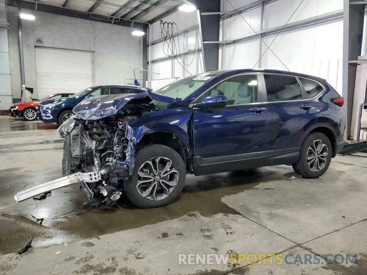 1 fotografías del automóvil dañado 2HKRW2H87NH642382 HONDA CRV 2022