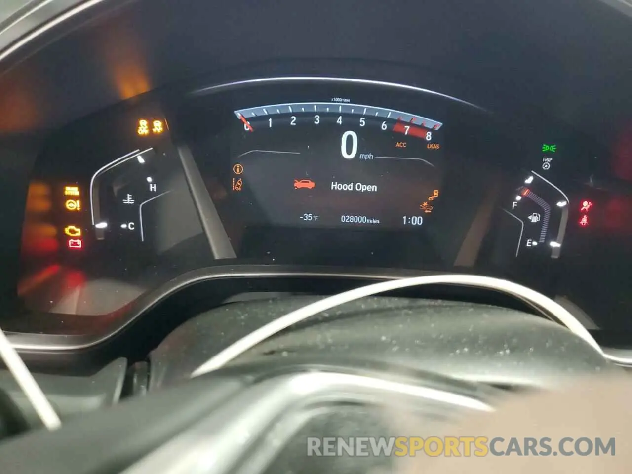 9 fotografías del automóvil dañado 2HKRW2H87NH642382 HONDA CRV 2022