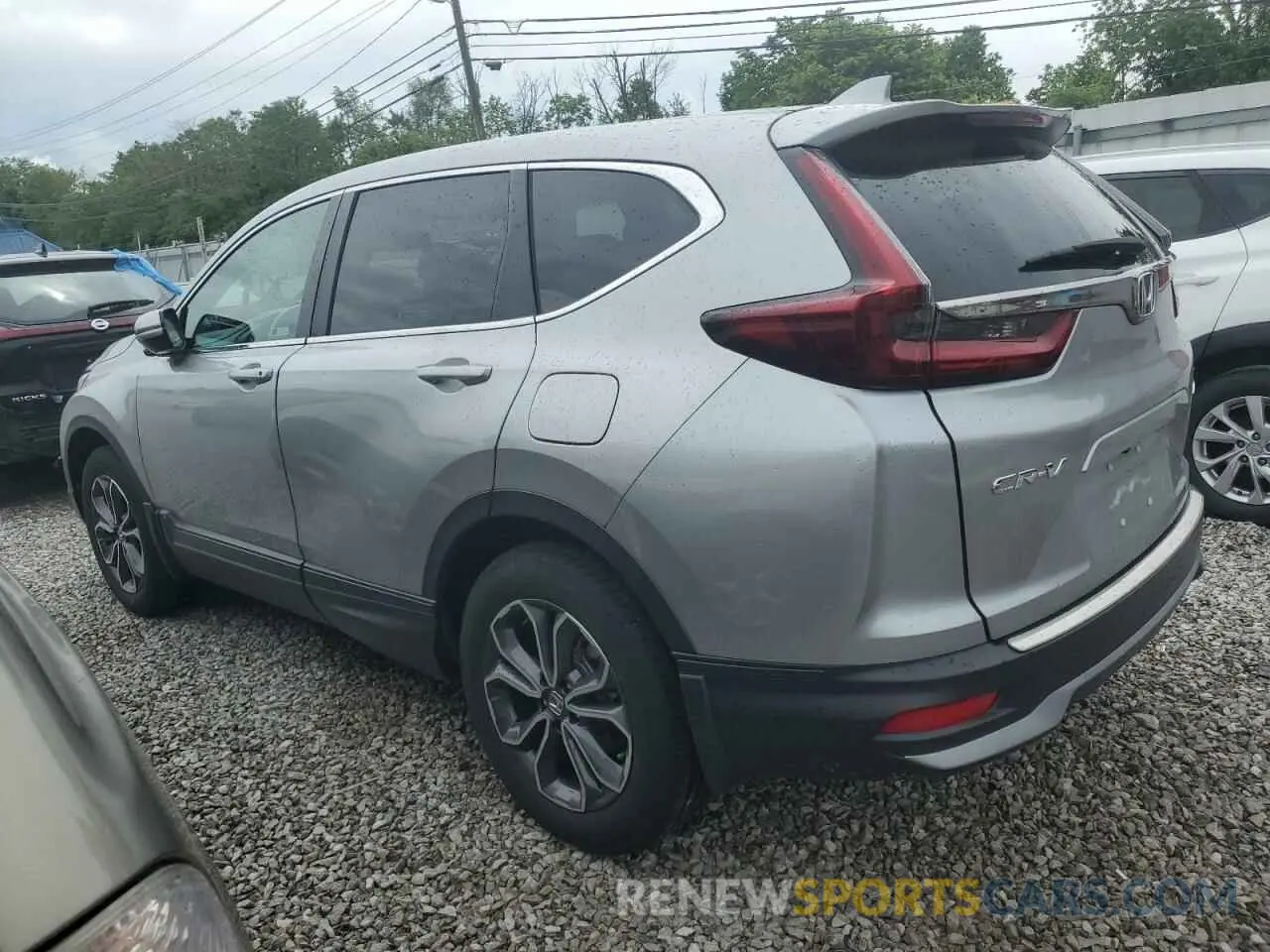 2 fotografías del automóvil dañado 2HKRW2H87NH653270 HONDA CRV 2022