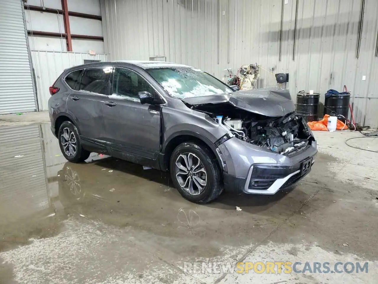 4 fotografías del automóvil dañado 2HKRW2H88NH664276 HONDA CRV 2022