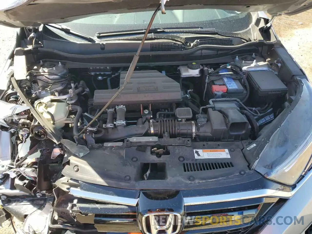 11 fotografías del automóvil dañado 2HKRW2H89NH660169 HONDA CRV 2022