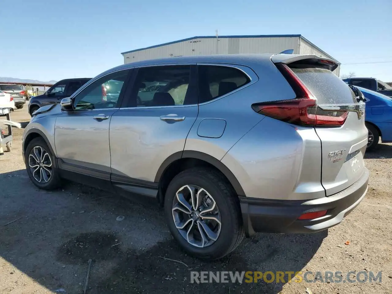 2 fotografías del automóvil dañado 2HKRW2H89NH660169 HONDA CRV 2022