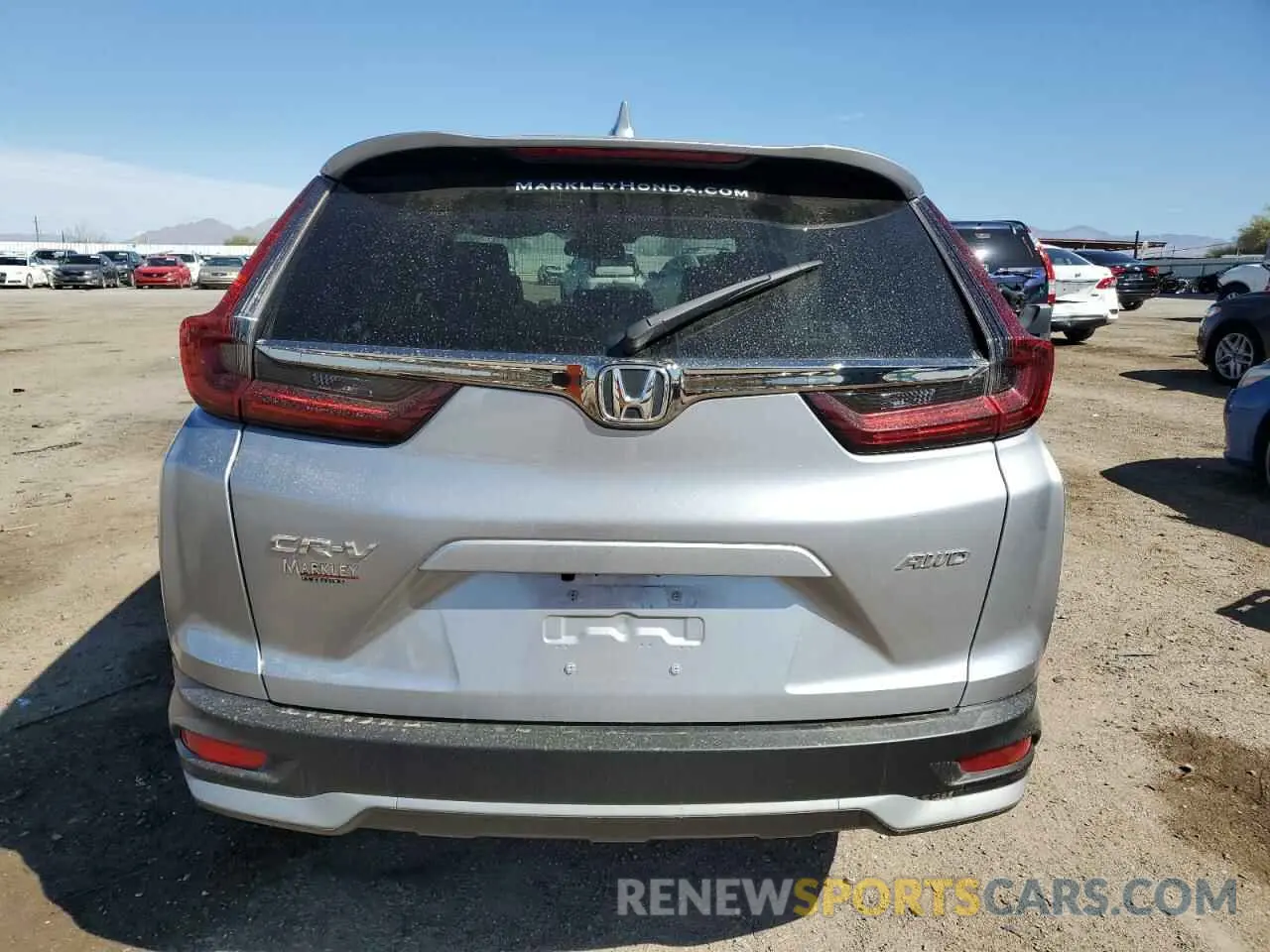 6 fotografías del automóvil dañado 2HKRW2H89NH660169 HONDA CRV 2022