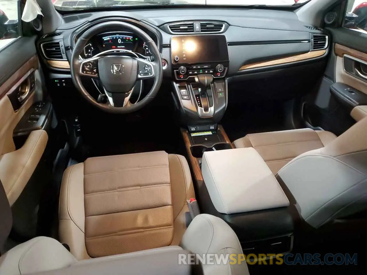8 fotografías del automóvil dañado 2HKRW2H96NH648893 HONDA CRV 2022