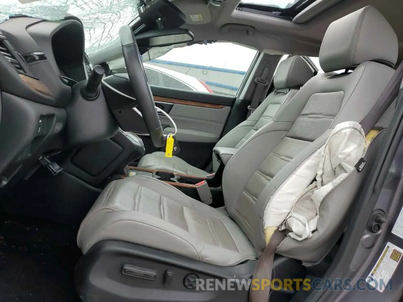 7 fotografías del automóvil dañado 2HKRW2H96NH653348 HONDA CRV 2022