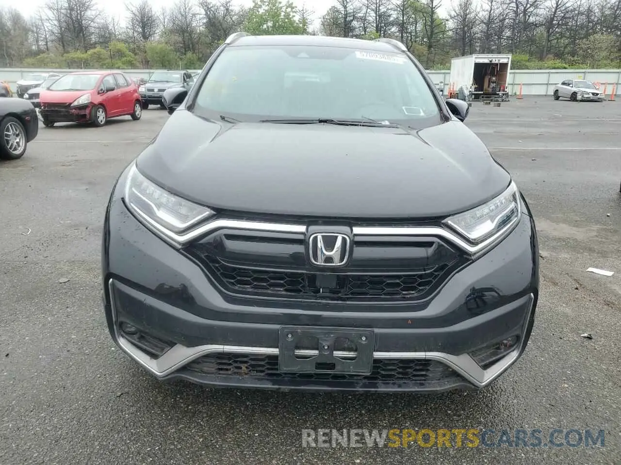 5 fotografías del automóvil dañado 2HKRW2H99NH654414 HONDA CRV 2022