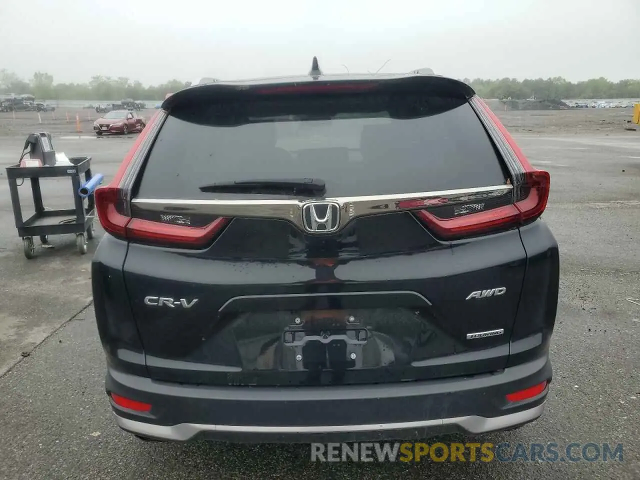 6 fotografías del automóvil dañado 2HKRW2H99NH654414 HONDA CRV 2022