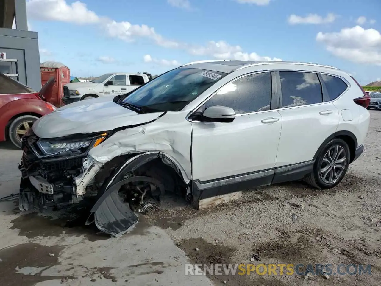 1 fotografías del automóvil dañado 2HKRW2H9XNH629344 HONDA CRV 2022