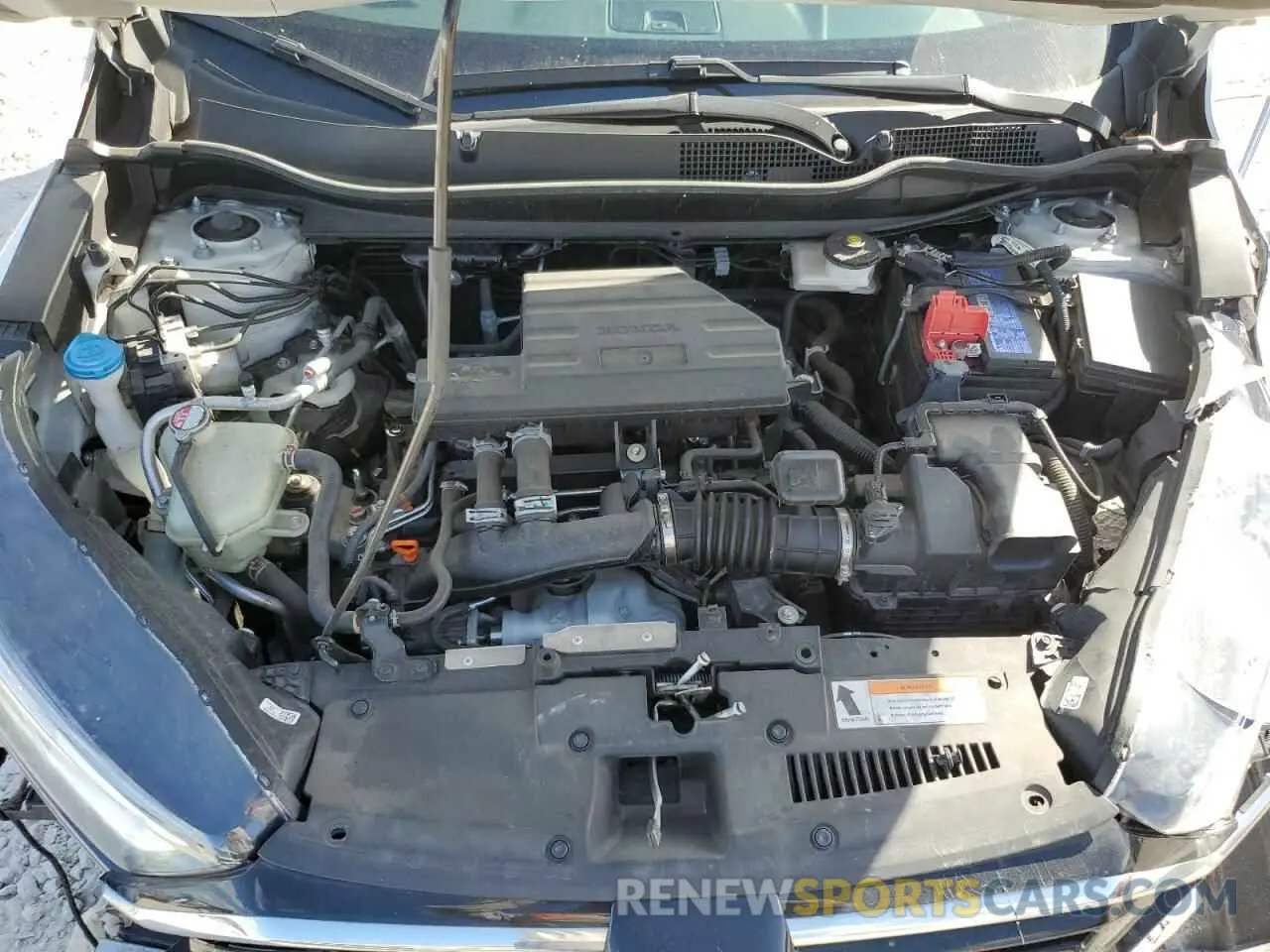 12 fotografías del automóvil dañado 2HKRW2H9XNH629344 HONDA CRV 2022