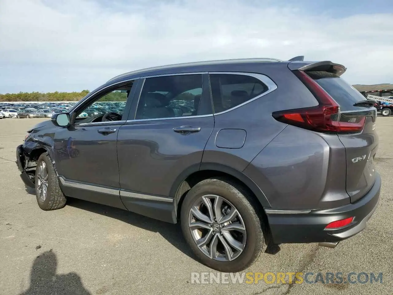 2 fotografías del automóvil dañado 2HKRW2H9XNH658326 HONDA CRV 2022