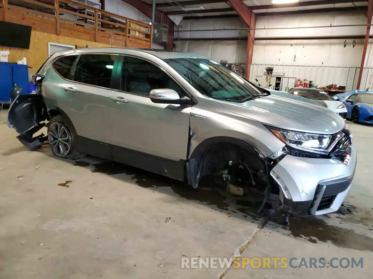 4 fotografías del automóvil dañado 5J6RT6H53NL057858 HONDA CRV 2022