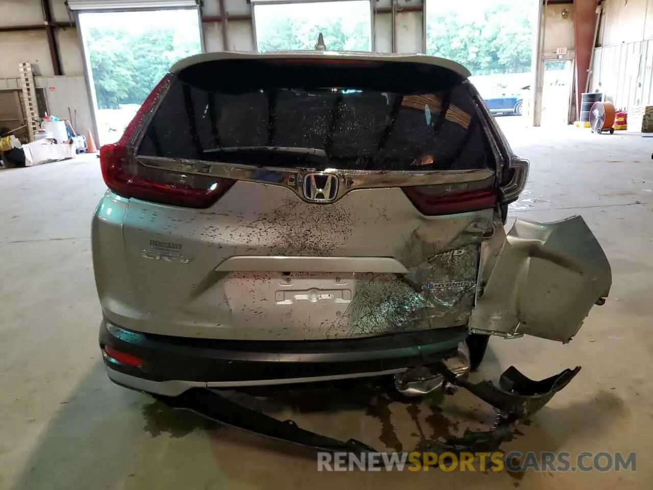 6 fotografías del automóvil dañado 5J6RT6H53NL057858 HONDA CRV 2022