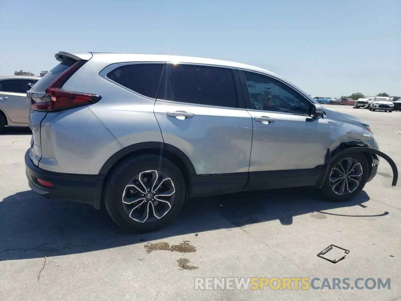 3 fotografías del automóvil dañado 5J6RT6H54NL049106 HONDA CRV 2022